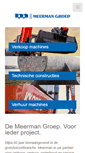 Mobile Screenshot of meerman.nl